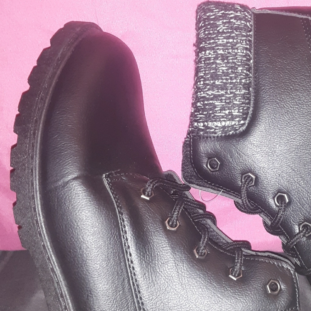 Black Ankle Boots Cushion Ankle for Comfort NWT